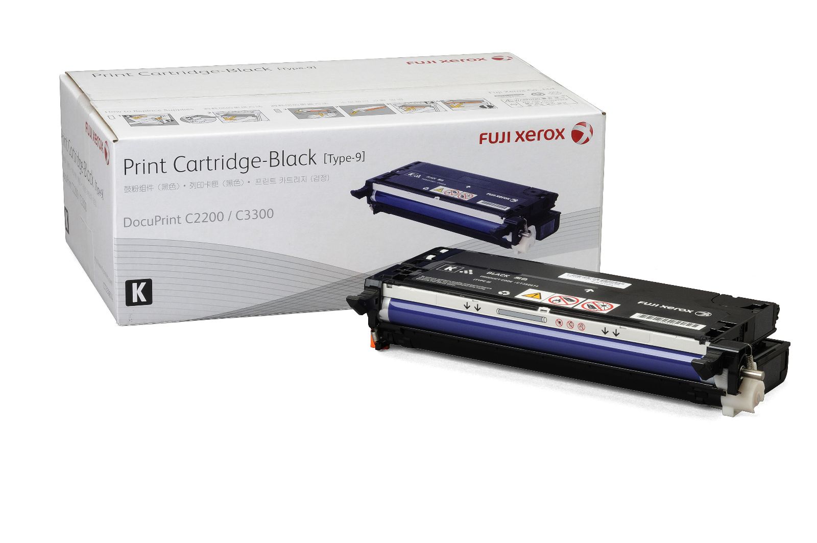 Mực in Xerox C2200, C3300DX, Black Toner Cartridge