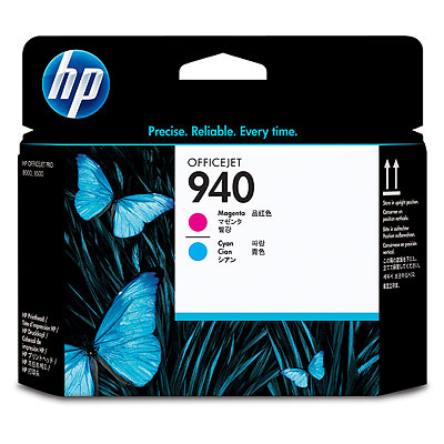 Đầu in HP 940 Magenta and Cyan Officejet Printhead