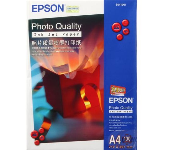 Giấy in Epson Photo Quality Ink Jet Paper A4 100 sheets