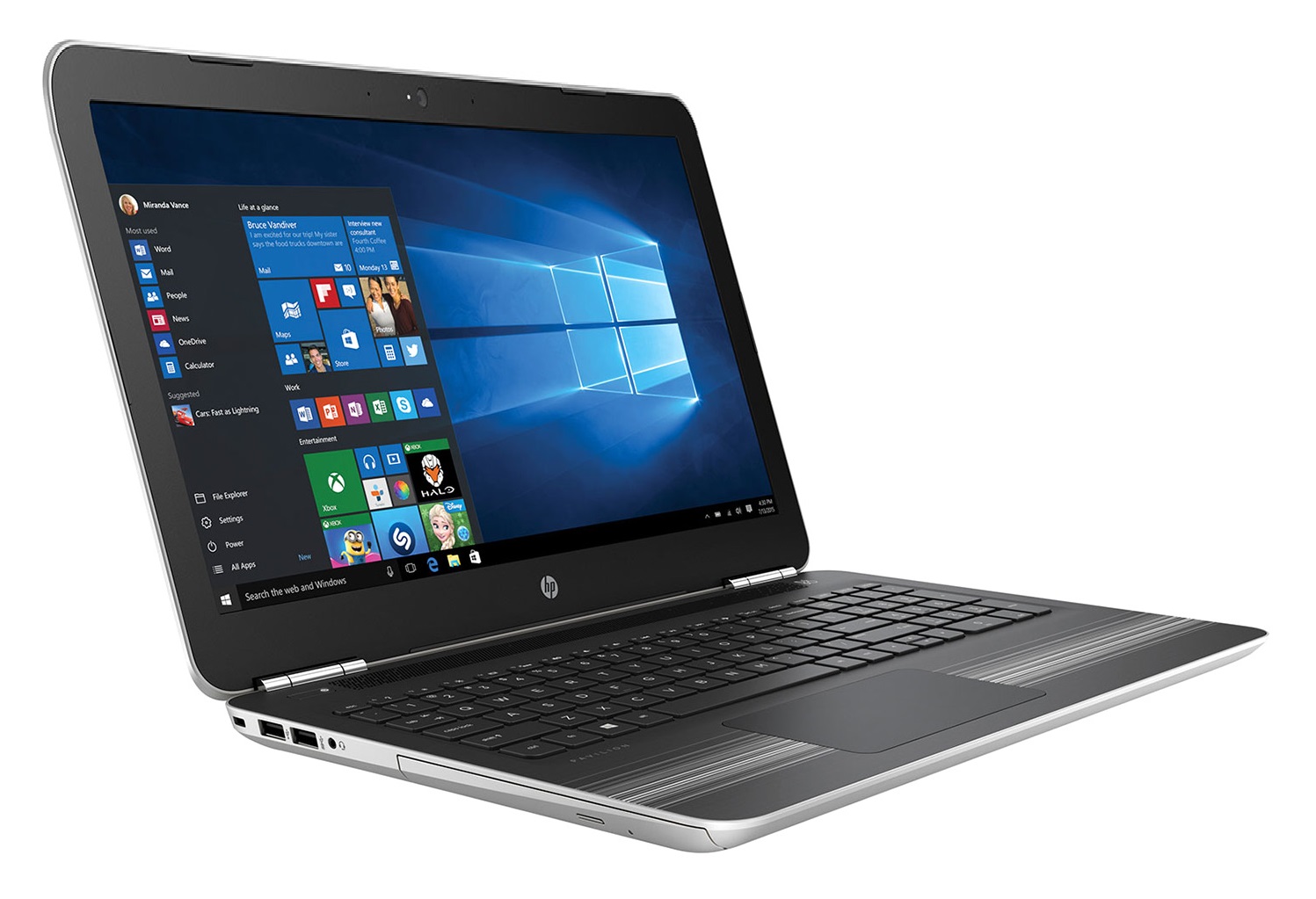 Laptop HP Pavilion 15-au071tx, Core i7 6500U/4GB/1TB/Win 10