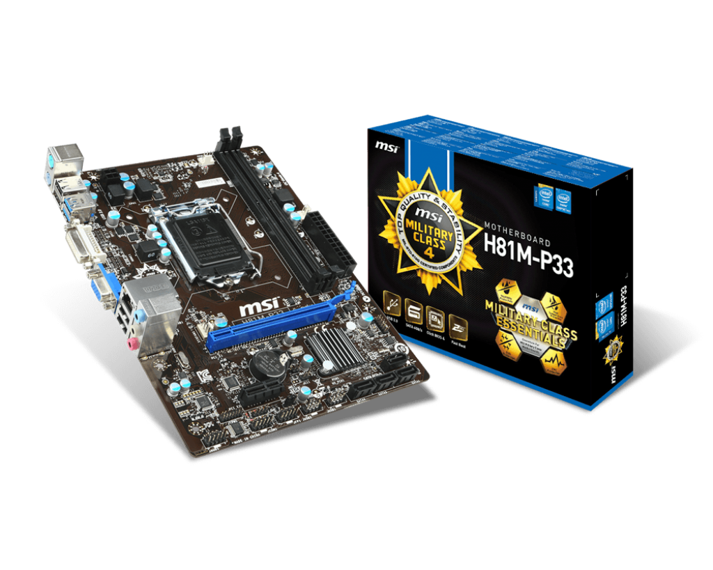 Mainboard MSI H81M-P33 Socket 1150