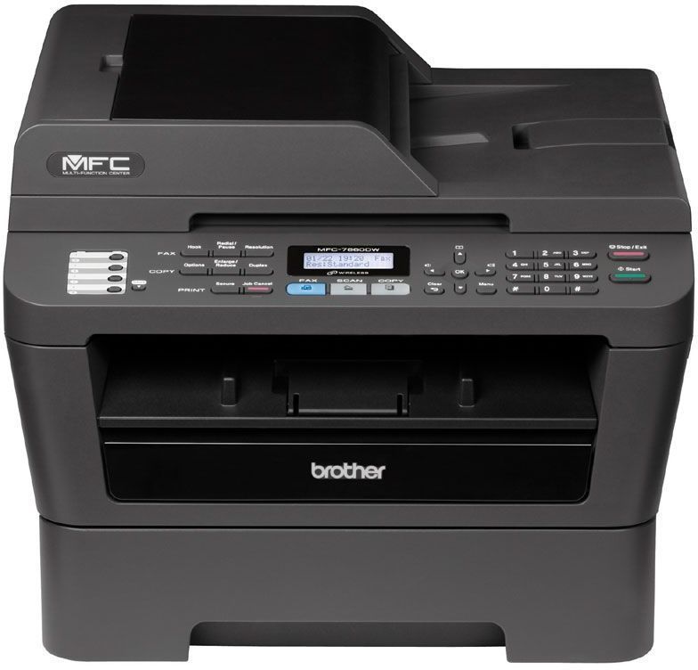 Máy in Brother MFC–7860DW, Duplex, Wifi, In, Scan, Copy, Fax