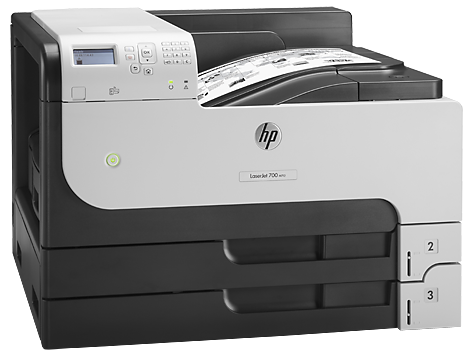 Máy in HP LaserJet Enterprise M712dn, Laser trắng đen khổ A3
