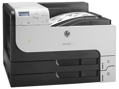 Máy in HP LaserJet Enterprise M712n, Laser trắng đen khổ A3