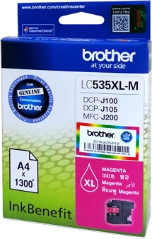 Mực in Brother LC-535XL Magenta Ink Cartridge