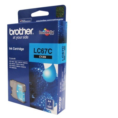 Mực in Brother LC 67 Cyan Ink Cartridge