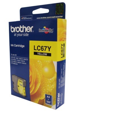 Mực in Brother LC 67 Yellow Ink Cartridge