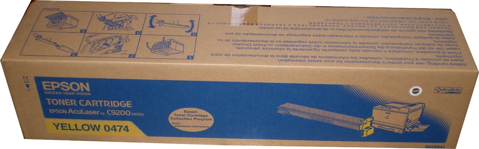 Mực in Epson S050474 Yellow Toner Cartridge