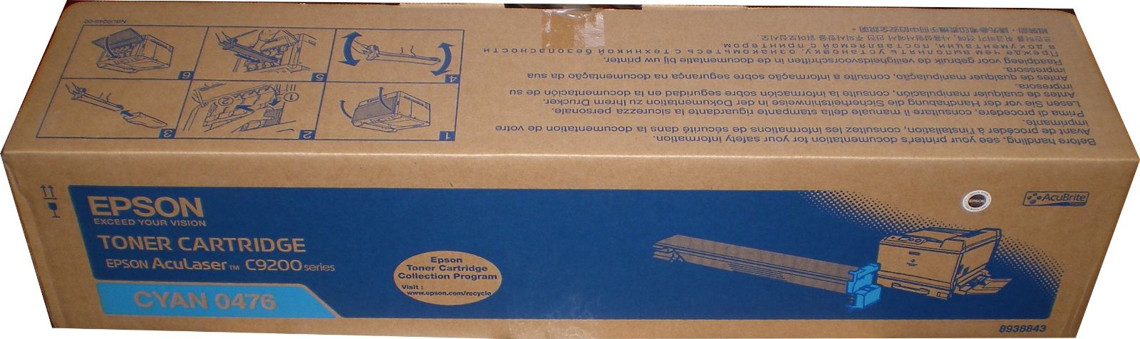 Mực in Epson S050476 Cyan Toner Cartridge