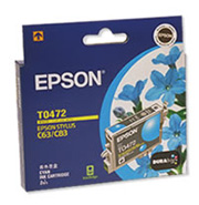Mực in Epson T0472, Cyan Ink Cartridge