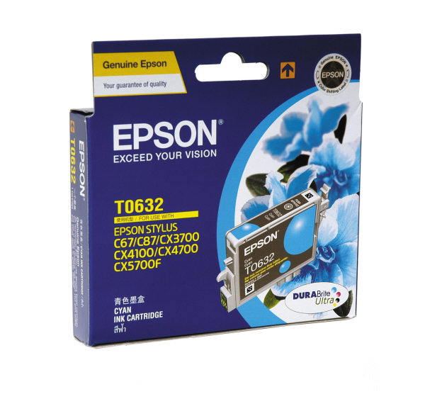 Mực in Epson T063290 Cyan Ink Cartridge