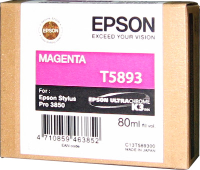 Mực in EPSON T589300 MAGENTA INK CARTRIDGE