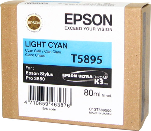 Mực in EPSON T589500 LIGHT CYAN INK CARTRIDGE