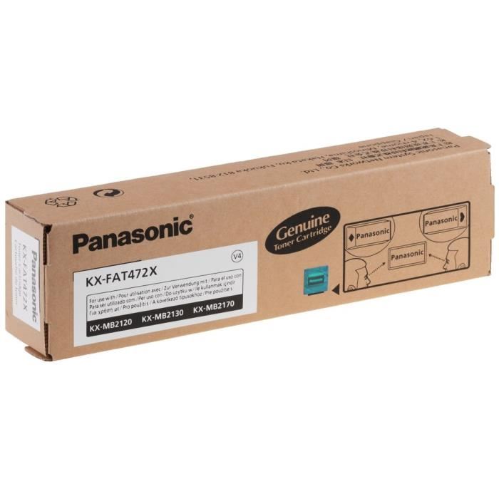 Mực in Panasonic KX FAT472 Black Toner Cartridge