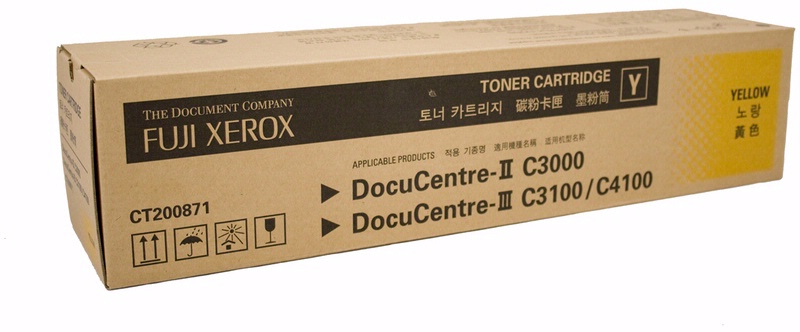 Mực in Xerox DocuCentre III C3100/C4100, Yellow toner cartridge