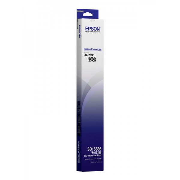 Ribbon Epson S015586 Black Ribbon Cartridge