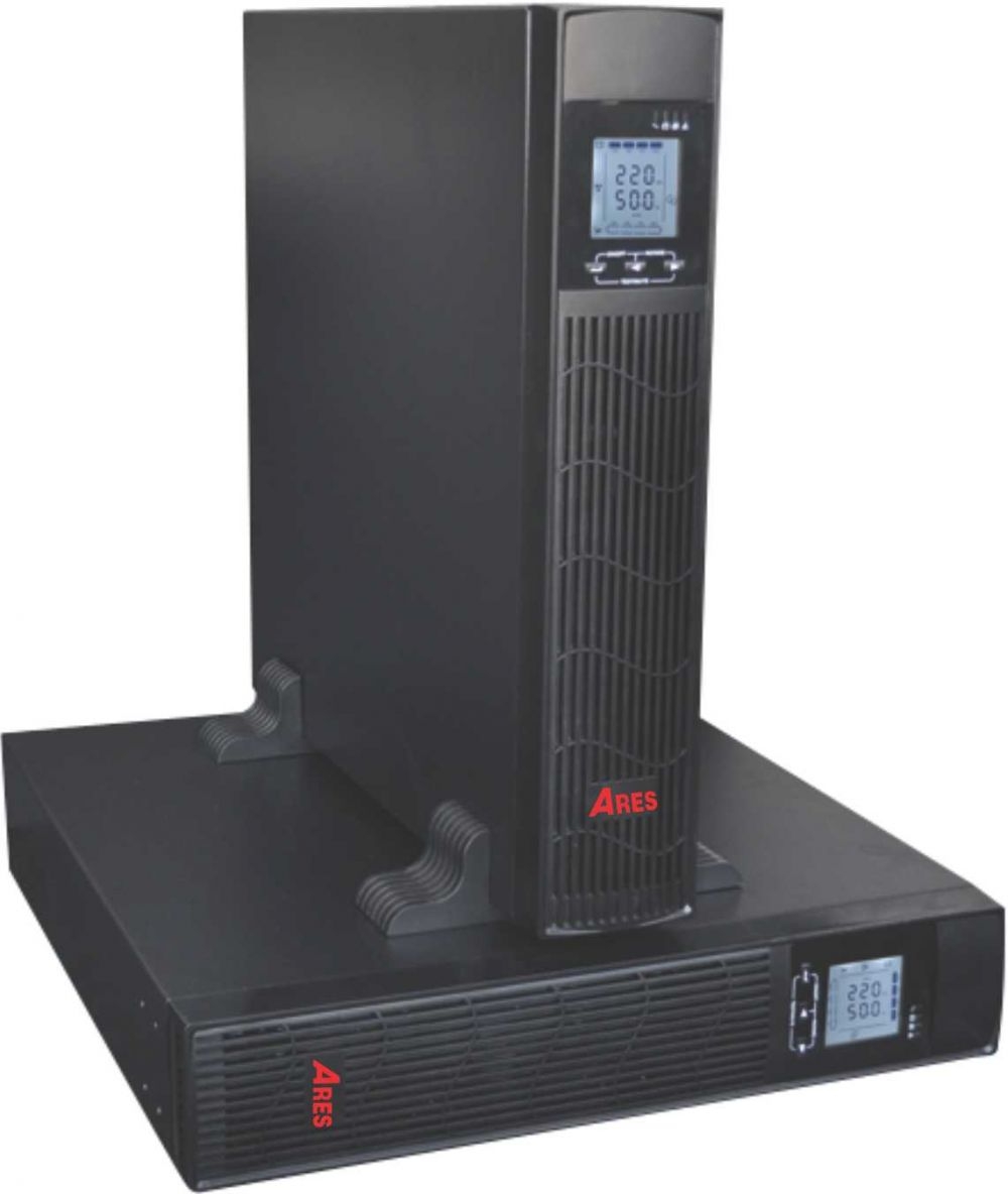 UPS 2KVA Ares AR902IIRT  Online Rack/Tower