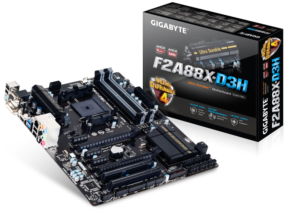 Main Gigabyte GA-F2A88X-D3H, Socket FM2+