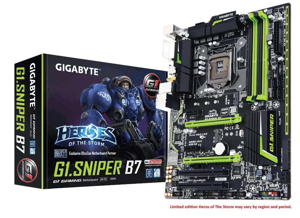Main Gigabyte GA-G1.Sniper B7, Socket 1151