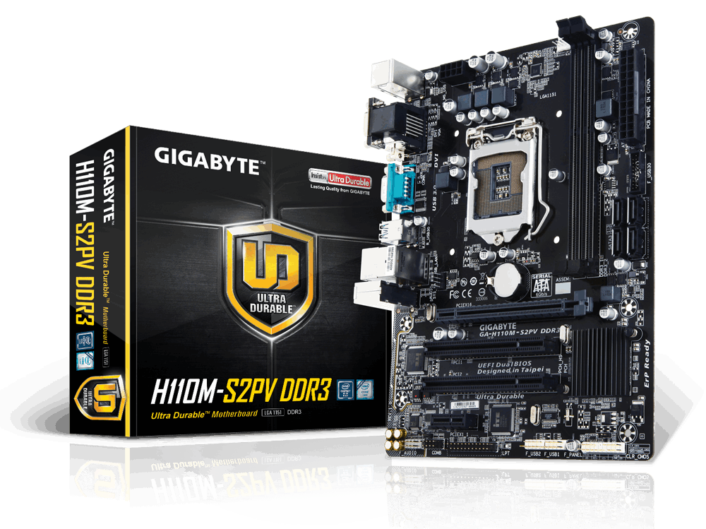 Main Gigabyte GA-H110M-S2PV-DDR3, Socket 1151