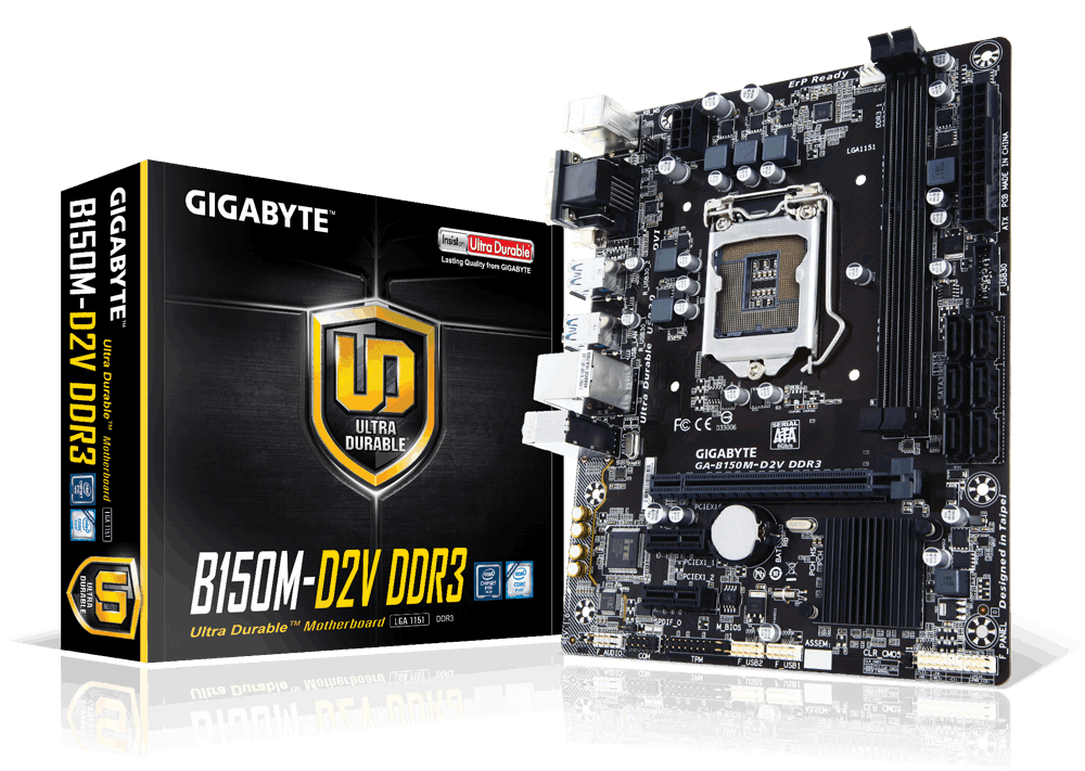 Main Gigabyte GA-B150M-D2V, Socket 1151