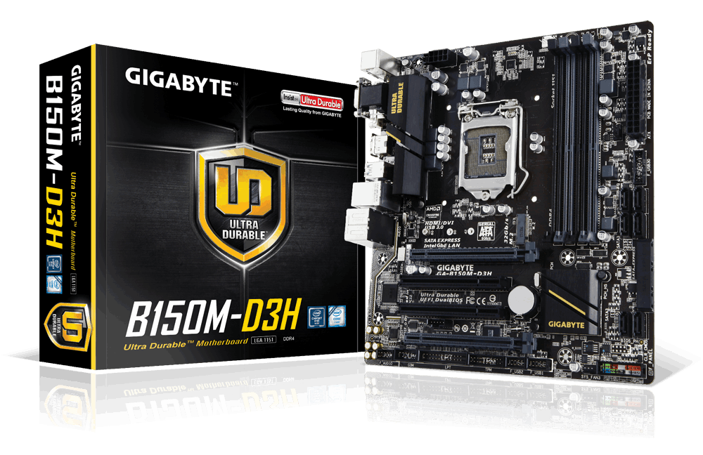 Main Gigibyte GA-B150M-D3H, Socket 1151