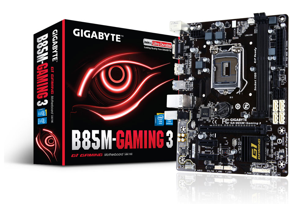 Main Gigabyte GA-B85M-Gaming 3, Socket 1150