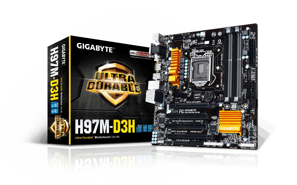 Main Gigabyte GA-H97M-D3H, Socket 1150