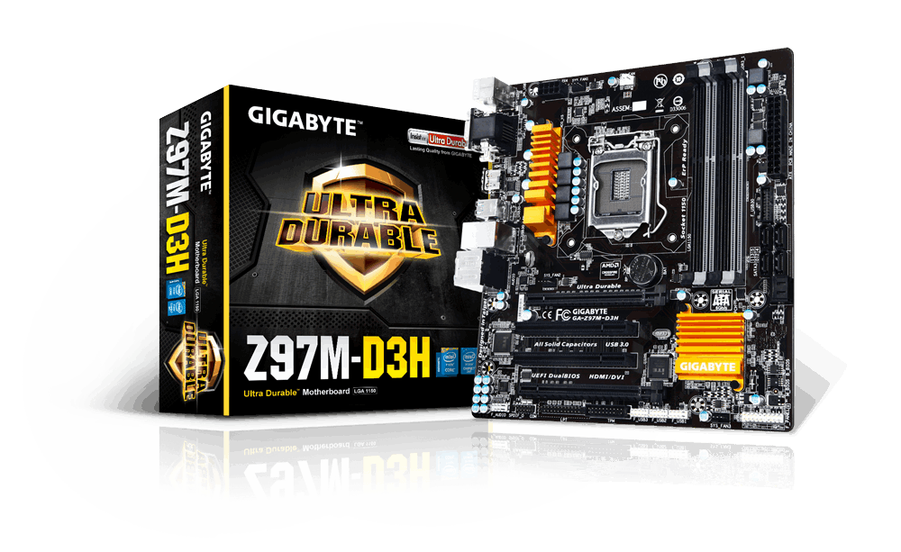 Main Gigabyte GA-Z97M-D3H, Socket 1150