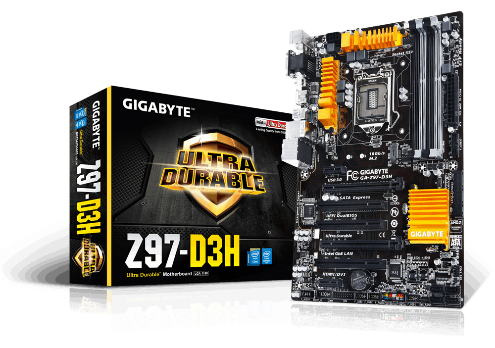 Main Gigabyte GA-Z97-D3H, Socket 1150