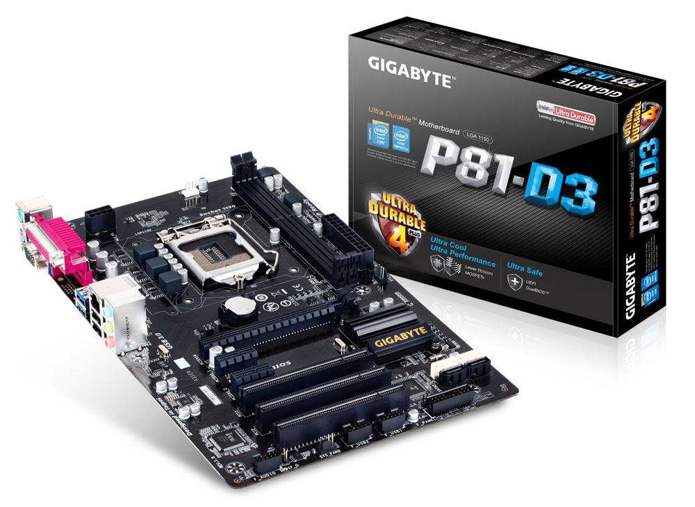 Main Gigabyte GA-P81-D3, Socket 1150