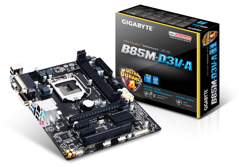 Main Gigabyte GA-B85M-D3V-A, Socket 1150