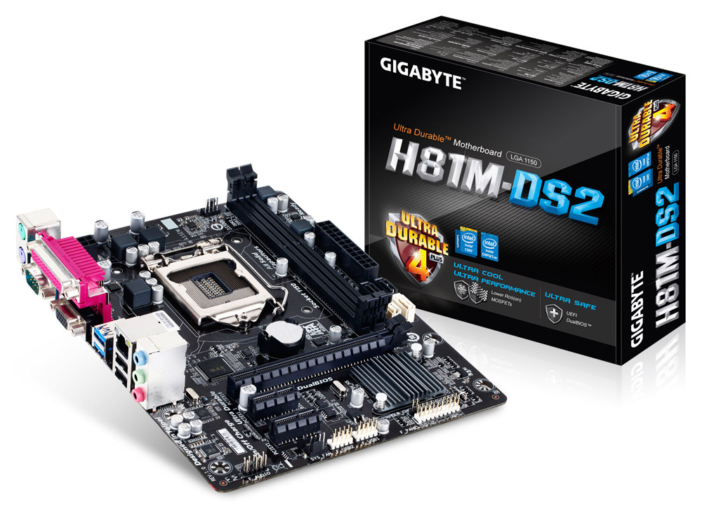 Main Gigabyte GA-H81M-DS2, Socket 1150