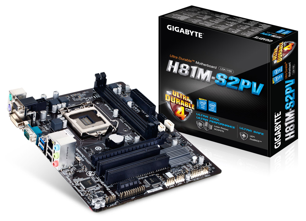 Main Gigabyte GA-H81M-S2PV, Socket 1150