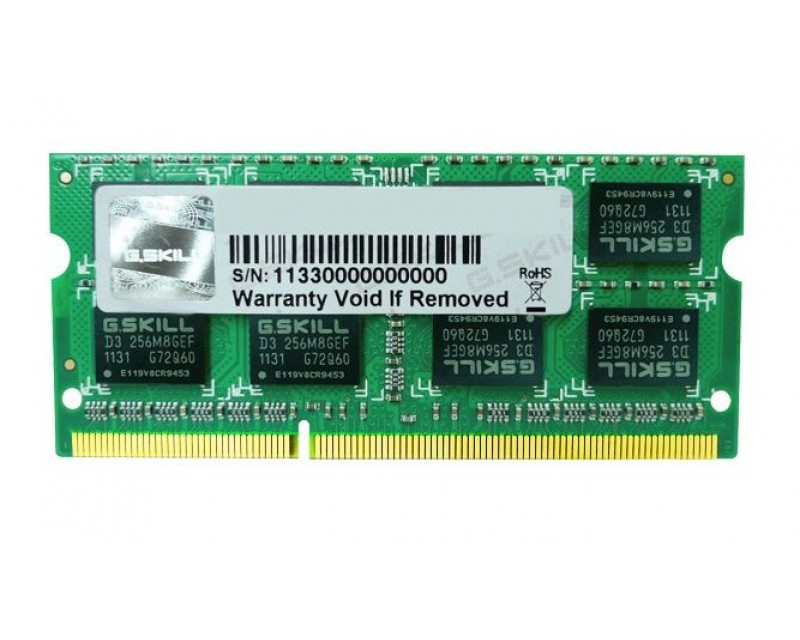DDR3 2GB  G.Skill F3-12800CL9S-2GBSQ