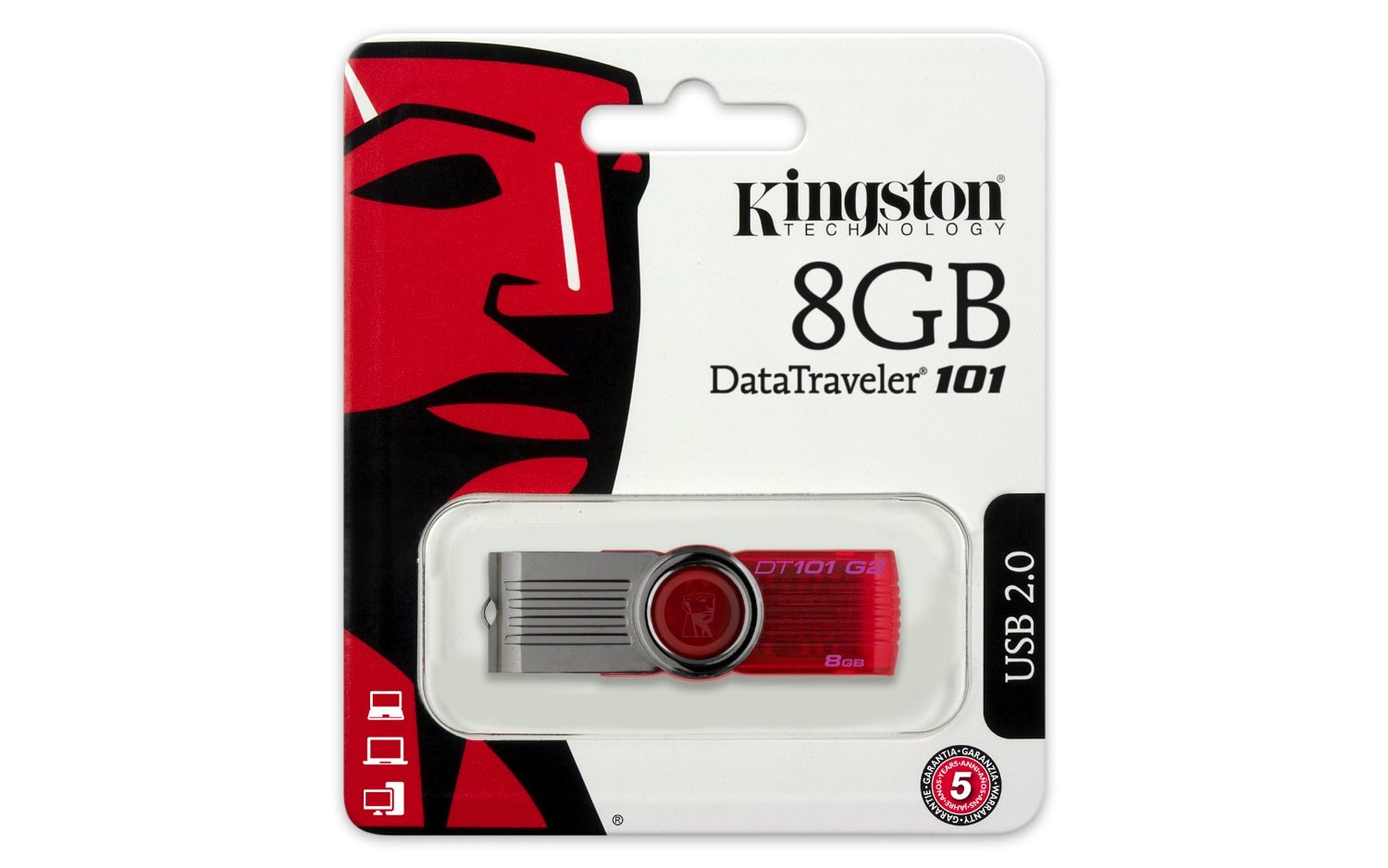 USB 8GB Kingston DataTraveler 101 Generation 2