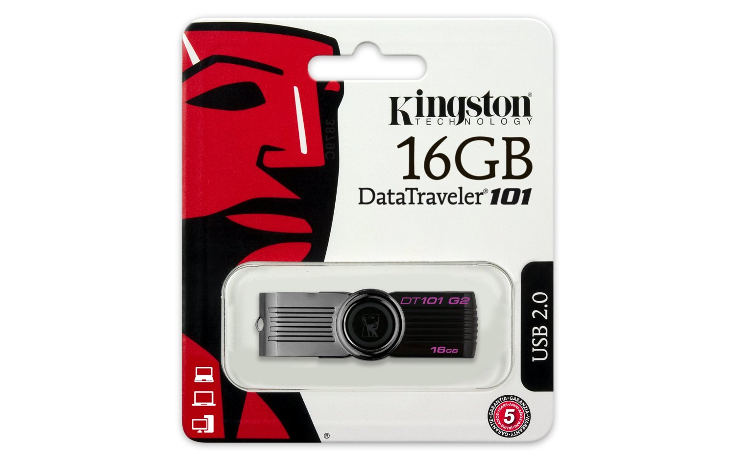 USB 16GB Kingston DataTraveler 101 Generation 2