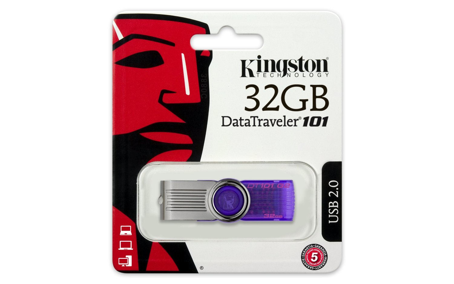 USB 32GB Kington DataTraveler 101 Generation 2