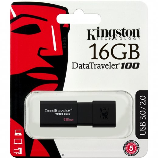 USB 16GB Kington DataTraveler 100 G3