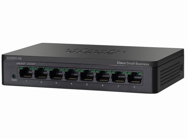 Cisco SG90D-08 8-Port Gigabit Desktop Switch