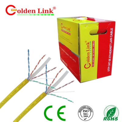 Dây cáp mạng Golden Link - 4 pair  100m chống nhiễu