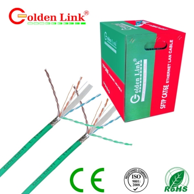 Dây cáp mạng Golden Link - 4 pair  100m chống nhiễu