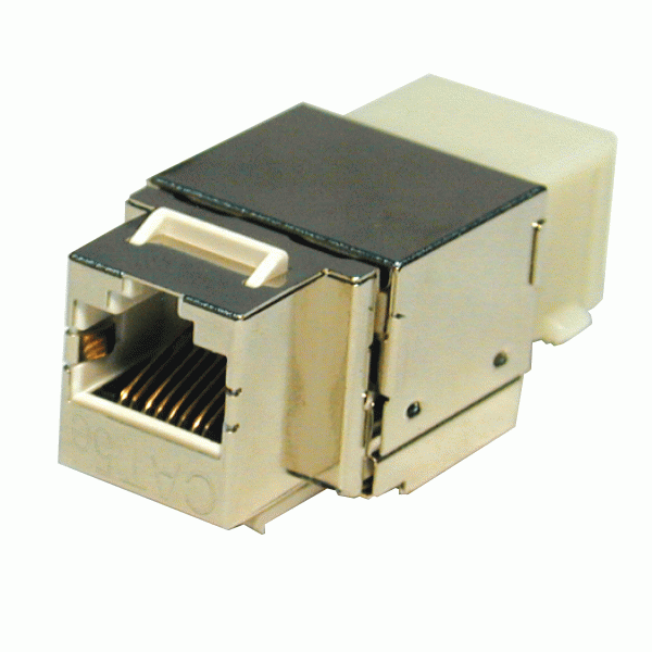 Ổ cắm mạng Dintek Vertical Cat5e Shielded Keystone Jack