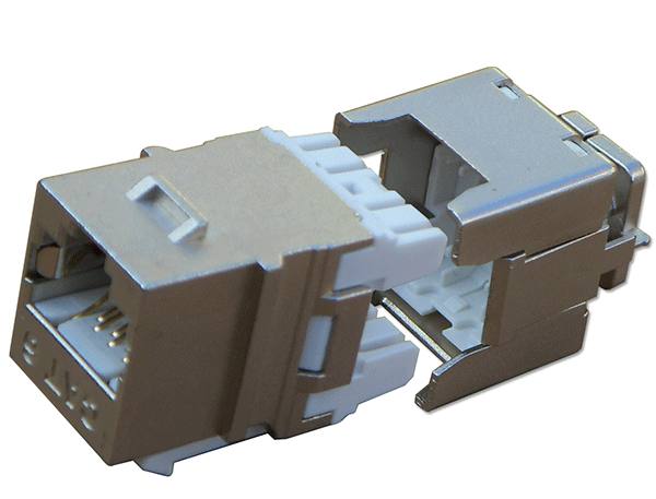 Ổ cắm mạng Dintek Cat.6 Vertical Fully Shielded F-Jack