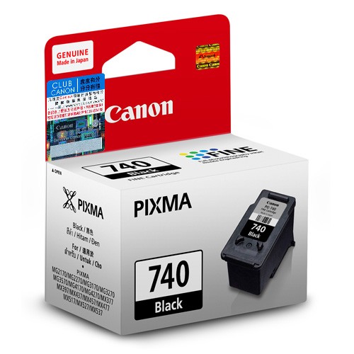 Mực in Canon PG740 BlaCk Ink Cartridge