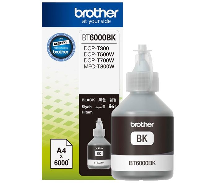 Mực in Brother BT6000Bk, Black Ink bottle