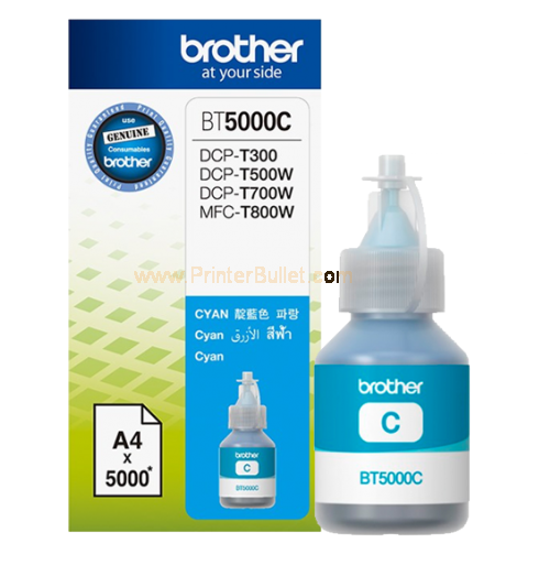 Mực in Brother BT5000C, Cyan Ink bottle