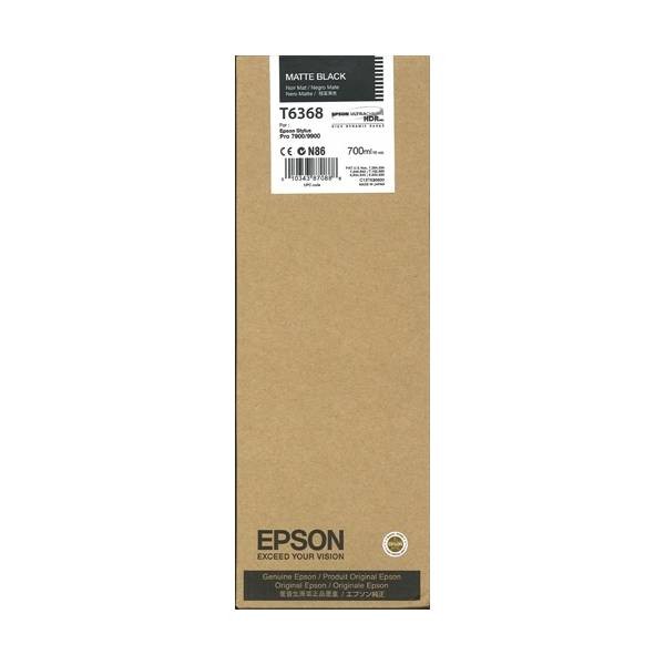 Mực in Epson T6368 Matte Black Ink Cartridge