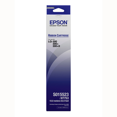 Ribbon Epson S015506 Black Ribbon Cartridge