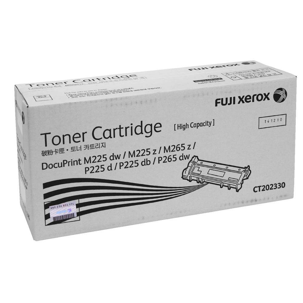 Mực in chính hãng Fuji Xerox CT202330, Black Toner Cartridge